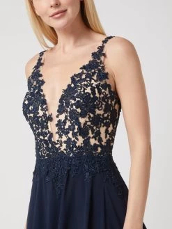 Luxuar Abendkleid Aus Spitze Und Chiffon - Dunkelblau -Rockreich Store 6123gki9890kgjqk8kol6c1n6t8kucpja93kohie8l94sla7614kee2i9h93agia6184kcq270s4gl228so3aoj675imcp336ssj2c1k75hm4o9occrjapb6c4rj6d1k65i3ad0