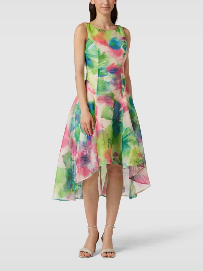 Vera Mont Cocktailkleid Mit Floralem Allover-Muster - Grün 3 Vera Mont Cocktailkleid Mit Floralem Allover-Muster - Grün