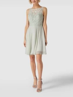 Laona Cocktailkleid Mit Floralen Stickereien - Mint