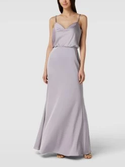 Laona Abendkleid Mit Wasserfall-Ausschnitt - Flieder