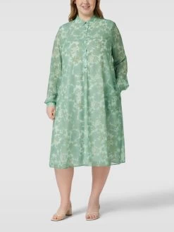 Marina Rinaldi Blusenkleid Mit Allover-Muster Modell 'DARSEN' - Mint -Rockreich Store 6cs3ek9m9ha4ijie8543ed26691kidam6924oiai6kpk2l1p6h1j4ea48l8k8li38cskeghk6145ahhh9h3mcphmclhm6pj575ijgo9k64o3aohn60o32pb3c4p64cj66lgjido