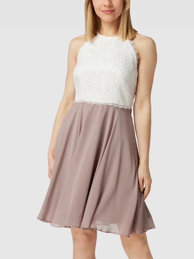 Jake*s Cocktail Cocktailkleid In Two-Tone-Machart - Mauve 6 Jake*s Cocktail Cocktailkleid In Two-Tone-Machart - Mauve – Bild 4