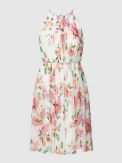 Jake*s Cocktail Cocktailkleid Mit Floralem Muster - Hellrosa