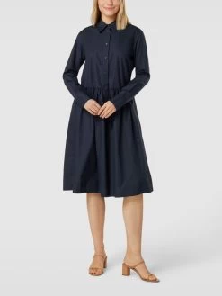 Marc O'Polo Blusenkleid Mit Knopfleiste - Marineblau