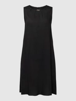 Marc Cain Stoffkleid Mit Label-Detail - Schwarz