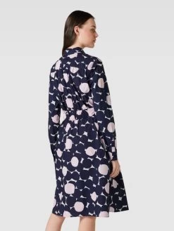 Christian Berg Woman Knielanges Kleid Mit Allover-Muster - Dunkelblau -Rockreich Store 6t35acqc896l4hig85446hpp8p13agi69ss3gj236kslceak6spjedq1ap84icid895l8j9j753k4l26al3jad31coq6adr668q30d9kclgj4e1m6srm4db268p3gc9oc4sj4c0