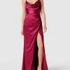 Luxuar Abendkleid Mit Wasserfall-Ausschnitt - Pink