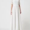 Vera Mont Abendkleid Aus Floraler Spitze Und Chiffon - Offwhite