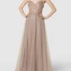 Laona Abendkleid Mit Herz-Ausschnitt - Taupe