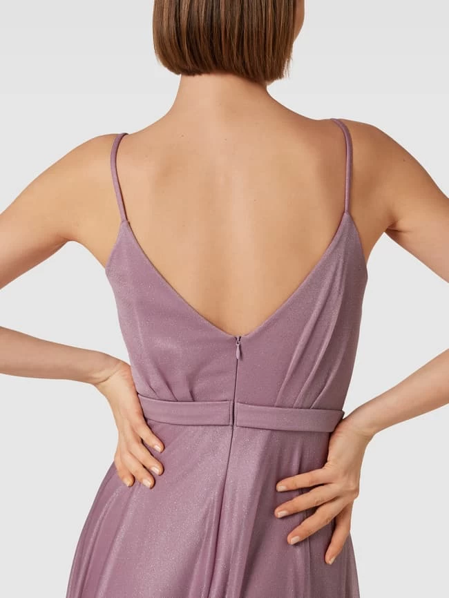 Jake*s Cocktail Abendkleid In Schimmernder Optik - Mauve Meliert 5 Jake*s Cocktail Abendkleid In Schimmernder Optik - Mauve Meliert – Bild 3