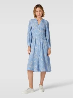 Jake*s Collection Midikleid Aus Viskose Mit Allover-Muster - Bleu -Rockreich Store 84r3gj9macq56iqc8l14mgqd70qk8e2m8l834gad9h25ce9i8h95ali89l2kuhhg694kidpo84o5cgpmago3gcpk6lgj2dpi6grjiphkc4qjioj56kojeopmcosm6chi68o62do