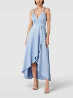 Jake*s Cocktail Abendkleid Mit Herz-Ausschnitt - Bleu