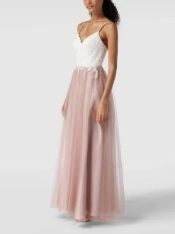 Luxuar Abendkleid Mit Kontrastbesatz - Rosé -Rockreich Store 898lak9kaoqkghae656lchi59h5l6i1m8l648l2591834gq5ap838jad9l93gla5893l8d9h9cr42i2d64o3goj5clj38ob26kr6copk71i6co9h61ij2p356cr30dhochi32do