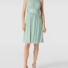 Jake*s Cocktail Cocktailkleid Mit Plisseefalten - Hellgrün Meliert