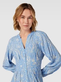 Jake*s Collection Midikleid Aus Viskose Mit Allover-Muster - Bleu -Rockreich Store 8grj0d239h8kkjqf74qjgc1h84pjek2fap244jpp9l5jadah8pa5ak9oadb50ka39l93glamakql6j9h893mac35coqj8cho6dgj0c1kc5j30oj26dj66cr4cpgm4cr56crj8d8