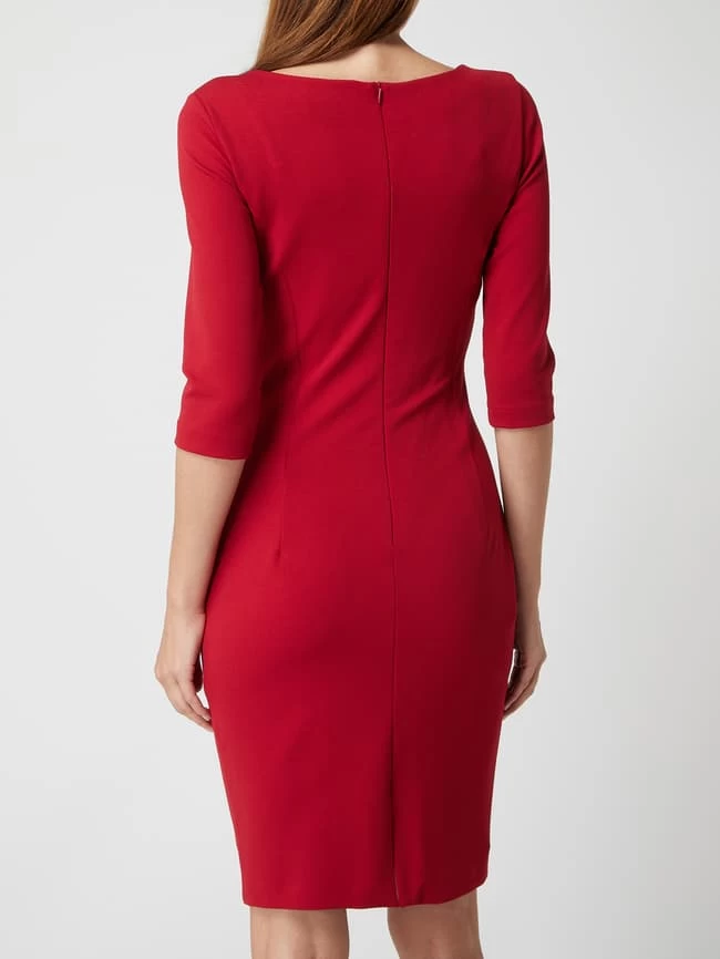 Paradi Cocktailkleid Mit Drapierung Und Volantbesatz - Rot 7 Paradi Cocktailkleid Mit Drapierung Und Volantbesatz - Rot – Bild 5