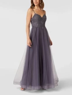 Laona Abendkleid Mit Herz-Ausschnitt - Anthrazit