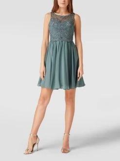 Laona Cocktailkleid Aus Tüll Mit Strasssteinen - Schilf