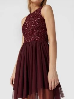 LACE & BEADS Cocktailkleid In Minilänge Mit Paillettenbesatz - Bordeaux Rot -Rockreich Store 95akudq195b36kplad130kij8or30j2g9h14ah9m61aksda5ah43cj268koksc9h8h34sh2l9or36k2760o32eb369hm8p1n75h38c1k61im8ob4ccqm2c9m6cp34dj46kqjge8