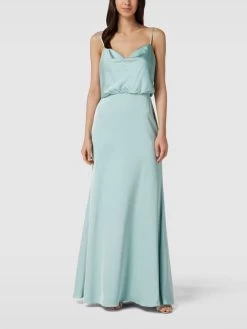 Laona Abendkleid Mit Wasserfall-Ausschnitt - Mint