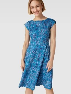 Weekend Max Mara Knielanges Kleid Aus Baumwolle Mit Floralem Print - Blau -Rockreich Store 996l8eam8h7kodaf8h244h9m9973igi7akpl2i26al652hqgapaj6ki1a98kgca860p36gqg94p4qla89ko6ac34cpi3gpj6c5i34d9kckrj6e9k6go32p9o6hijcob4cosj4o8