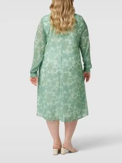 Marina Rinaldi Blusenkleid Mit Allover-Muster Modell 'DARSEN' - Mint -Rockreich Store 9h3jidia8kqj0cib6oolcjqi8983gjppad3l0gqg695laca494r3ej1o98pjei1h9kr36l28859j4i9n9co3ad1ncpj64c31c4qjcopk6lgmce9pccp3adr36tgm6ohh6op34do