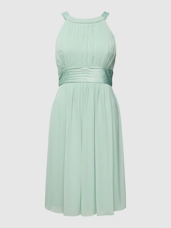 Jake*s Cocktail Cocktailkleid Mit Plisseefalten - Hellgrün Meliert 4 Jake*s Cocktail Cocktailkleid Mit Plisseefalten - Hellgrün Meliert – Bild 2