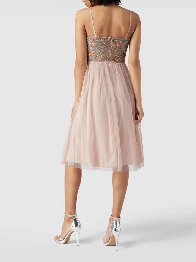 Jake*s Cocktail Cocktailkleid Mit Paillettenbesatz - Metallic Rosa Meliert 7 Jake*s Cocktail Cocktailkleid Mit Paillettenbesatz - Metallic Rosa Meliert – Bild 5