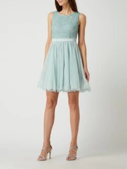 Jake*s Cocktail Cocktailkleid Aus Tüll - Hellgrün