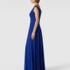 TROYDEN COLLECTION Abendkleid Mit Breiten Trägern - Royalblau