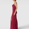 TROYDEN COLLECTION Abendkleid Mit Wasserfall-Ausschnitt - Pink