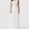 Luxuar Brautkleid Mit Zierbesatz - Offwhite