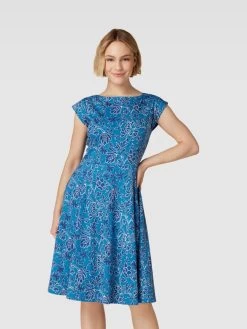 Weekend Max Mara Knielanges Kleid Aus Baumwolle Mit Floralem Print - Blau -Rockreich Store a1854ci470q4klic9d54clhj6cs34kia9t0k6jho956k8ihk9lb4sl2f8sq4kh2h7574eii76t730hhp84o3cphg64o6cp3470r66chk60rj6o9k65h64d1jcor62d9icgqjae8