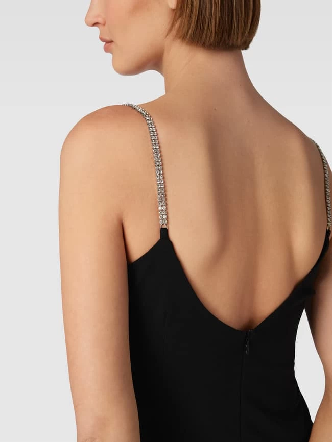 Jake*s Cocktail Cocktailkleid In Wickel-Optik - Schwarz 5 Jake*s Cocktail Cocktailkleid In Wickel-Optik - Schwarz – Bild 3