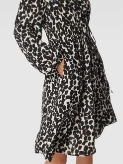 Marc O'Polo Minikleid Mit Allover-Muster - Schwarz -Rockreich Store a54jiki7850jgkhl74s54g9g8lakqe1j8l7kolafa0sl6jid8p558lag714keg9la50j8k2la8slalia9l3jap1g69j66ob670pjep9kc8oj2oj664smcphkc8qm2d9p6osjicg