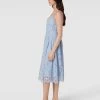 Jake*s Cocktail Cocktailkleid Mit Herz-Ausschnitt - Hellblau