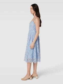 Jake*s Cocktail Cocktailkleid Mit Herz-Ausschnitt - Hellblau