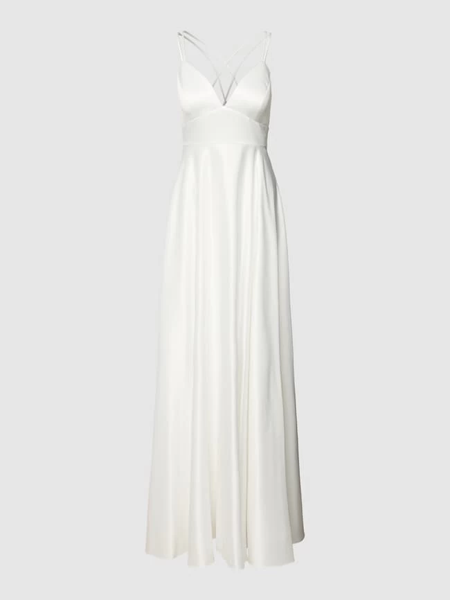 Jake*s Cocktail Abendkleid Mit Gelegten Falten - Ecru 4 Jake*s Cocktail Abendkleid Mit Gelegten Falten - Ecru – Bild 2