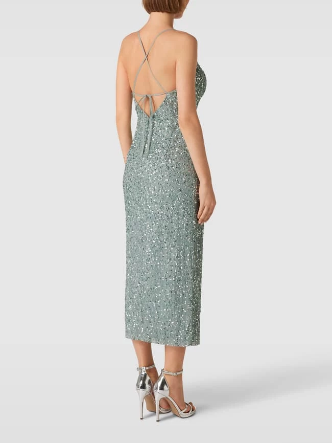 Jake*s Cocktail Cocktailkleid Mit Zierbesatz - Schilf 7 Jake*s Cocktail Cocktailkleid Mit Zierbesatz - Schilf – Bild 5