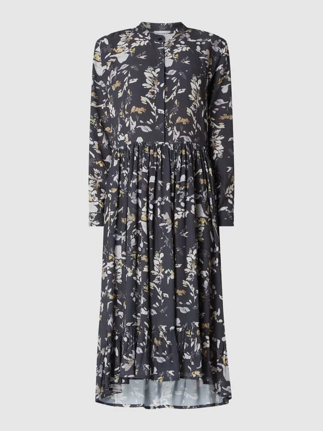 Oh April Kleid Mit Floralem Muster Modell 'Flowing Fae' - OH APRIL X P&C - Exklusiv Bei Uns Erhältlich - Schwarz 4 Oh April Kleid Mit Floralem Muster Modell 'Flowing Fae' - OH APRIL X P&C - Exklusiv Bei Uns Erhältlich - Schwarz – Bild 2