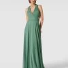 TROYDEN COLLECTION Abendkleid Mit Neckholder - Mint