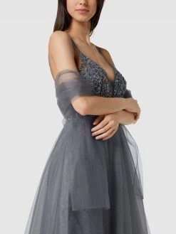 Unique Abendkleid Mit Effektgarn - Mittelgrau -Rockreich Store al8jijae8t93ak9oap4laiqb74o4klic9h932kii9so54dpk8l436lhla0o3edhj6l75cja39l7k6cql6oo38chp60rjgc1p70o32p1kchij6o9j74rm6c9jcpj64eb56go3ee0